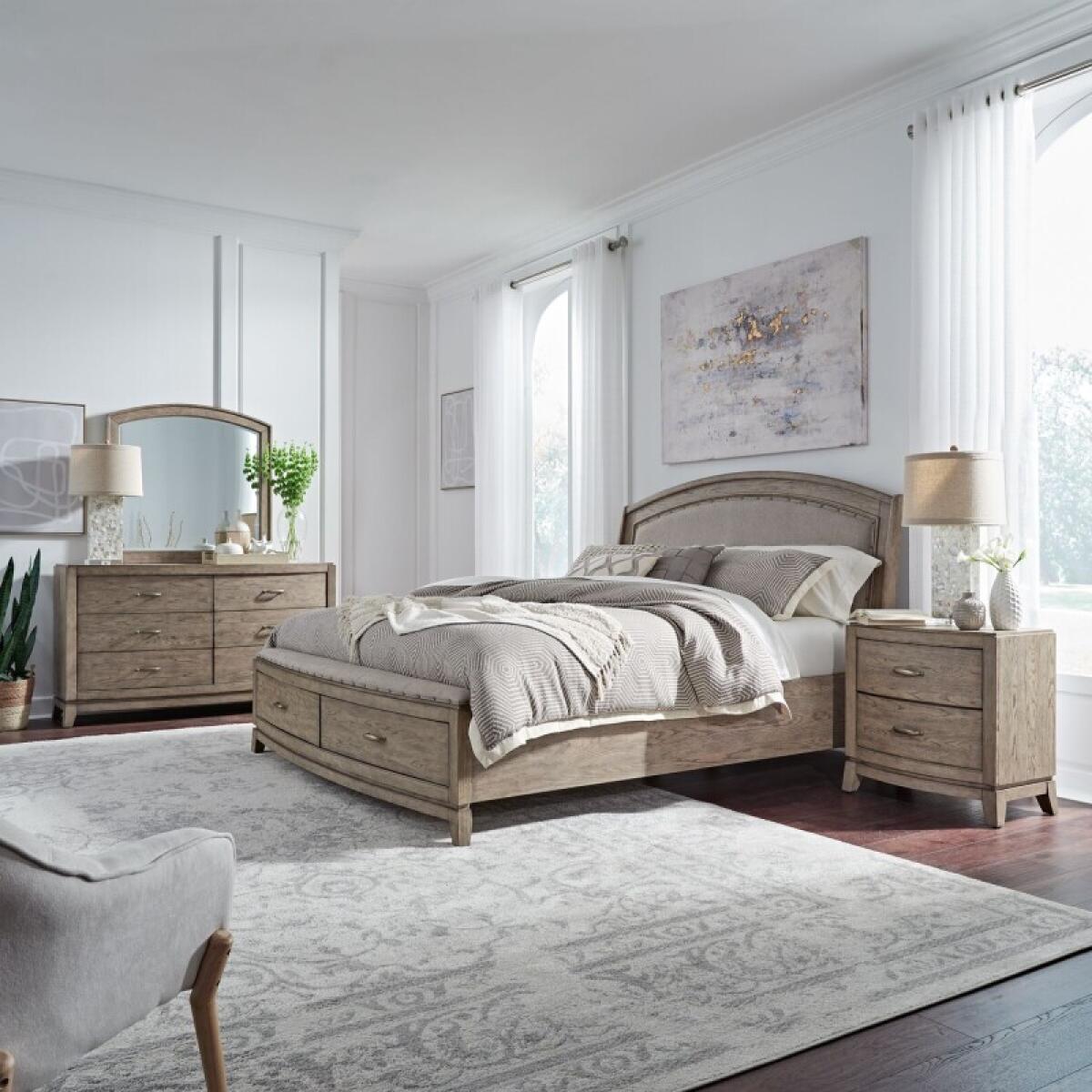 Avalon Queen Uph Storage Bed, Dresser & Mirror, Night Stand Bedroom Sets Bedroom Sets 2 Avalon Queen Uph Storage Bed, Dresser & Mirror, Night Stand Bedroom Sets Bedroom Sets 2