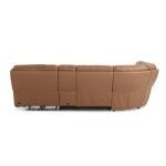 Fletcher Leather Power Reclining Sectional - Image 7