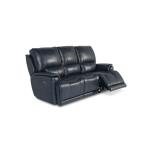 Burlington Leather Power Reclining Sofa - Image 3