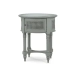 Montego Side Table W/ Rattan Door