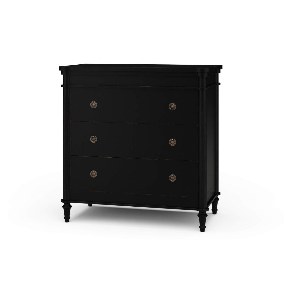 2ef9763a54760c8fa70743eb2bba9533 Kelly 3 Drawer Bedside Table - Image 1