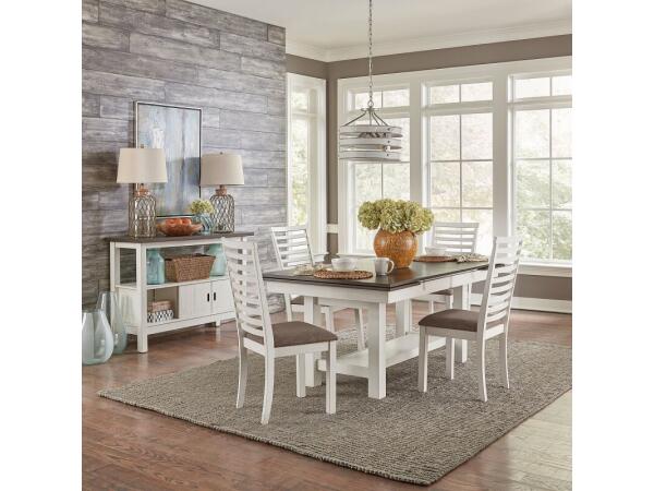 Brook Bay 5 Piece Trestle Table Set Dining Sets Dining Sets