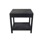 Barbados Black Cane End Table - Image 3