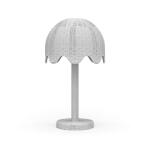 Scalloped Rattan Table Lamp - Image 3