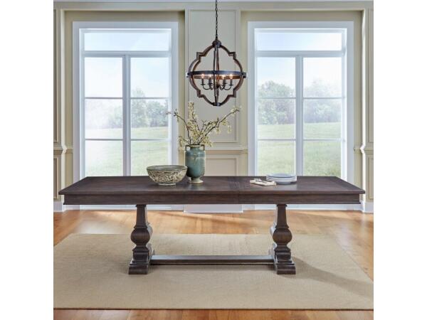 Paradise Valley Trestle Table Top Dining Table Tops Brown
