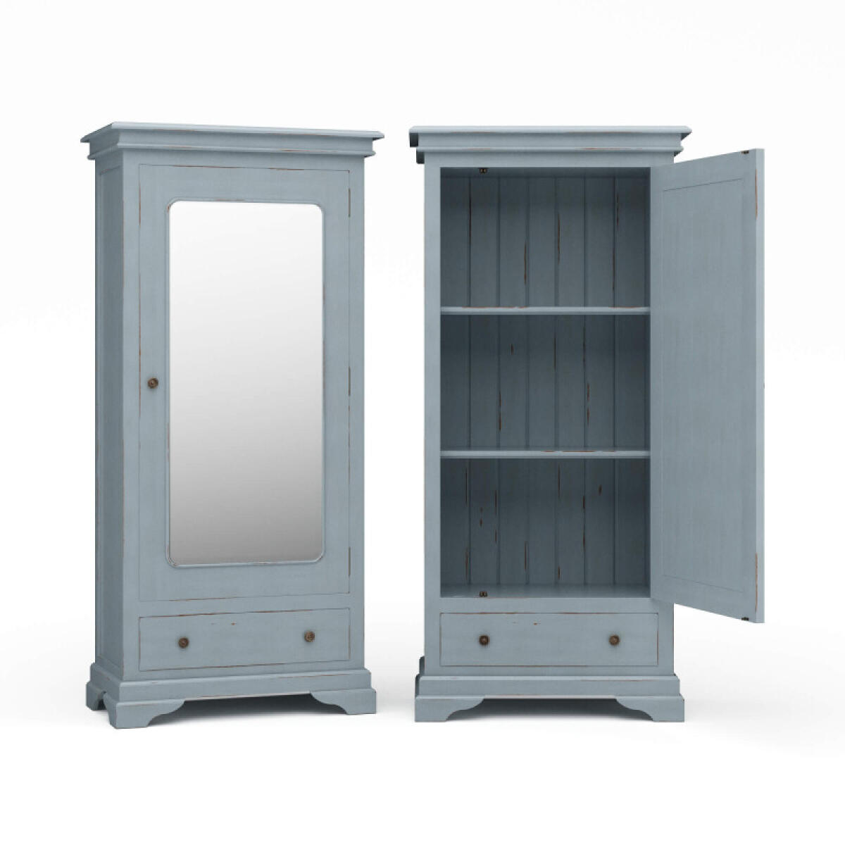 Homestead Mirror Wardrobe Chests Blue 2 Homestead Mirror Wardrobe Chests Blue 2