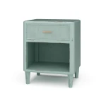Lexington 1 Drawer Bedside Table W/ Rattan