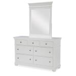 Vertical Mirror White Finish Bedroom Mirrors Legacy Classic Furniture 10
