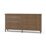 Nantes 6 Drawer Dresser