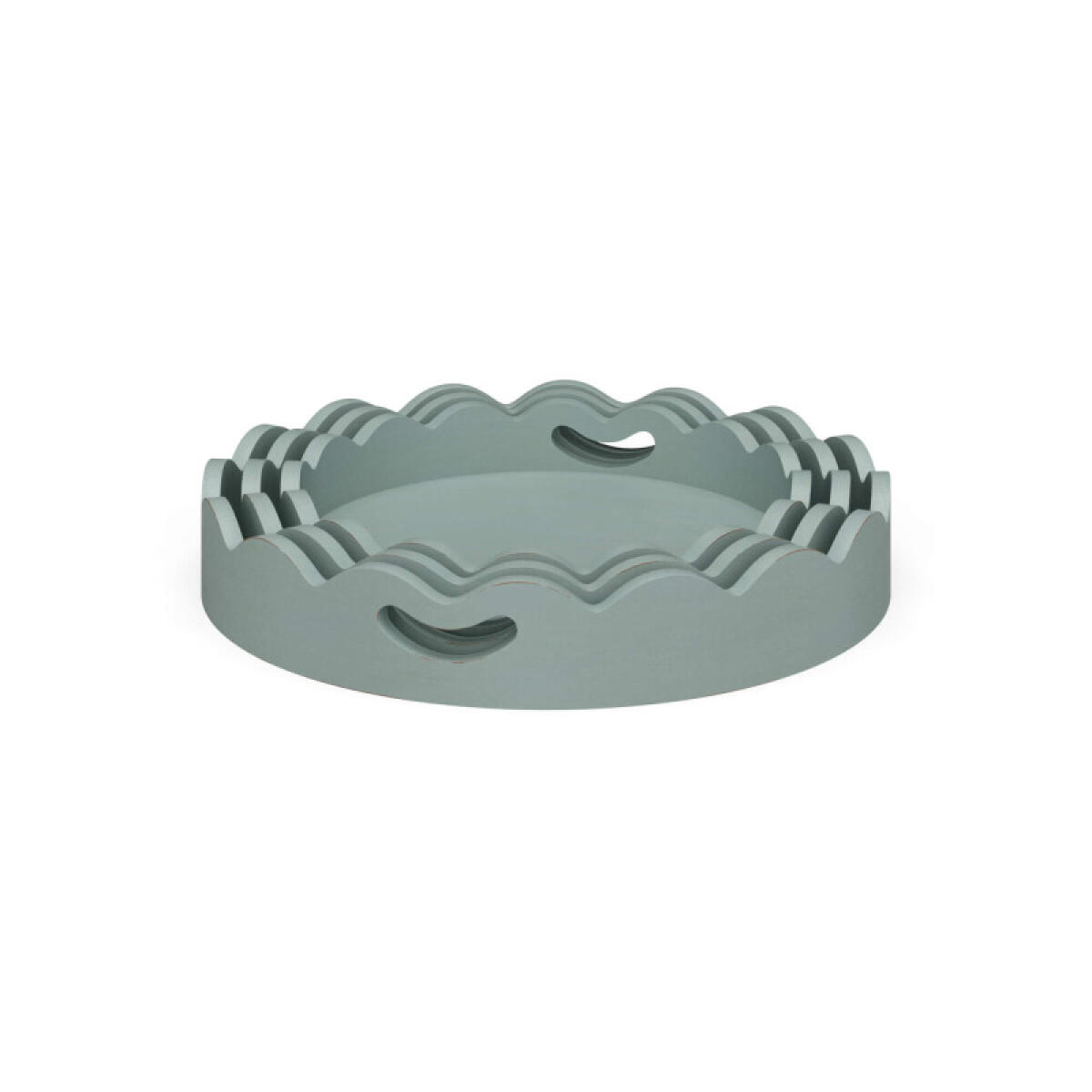 2fa4a6e233787ad05358bb3c71386b09 Chloe Set Of 3 Round Trays - Image 1