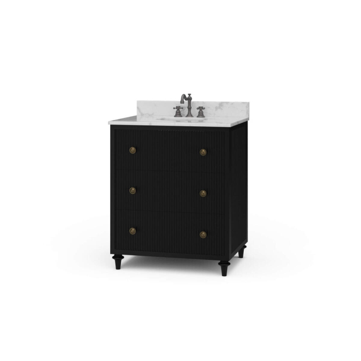 2ff651fdd59dc4078d28858973d46ad7 Kraton Single Vanity W/ Sink & Marble Top - Image 1