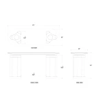Victoria Console Table - Image 6