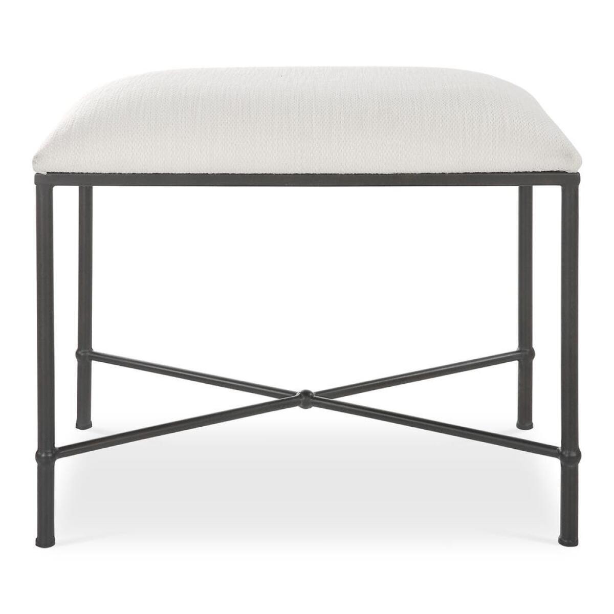 301f775bb3fed4ca93b223adce5f06bb Avenham Small Bench, Black - Image 1