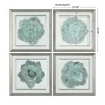 Natural Beauties Framed Prints, S/4 - Image 7