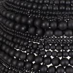 Persephone, 1 Lt Pendant Lighting Black 22