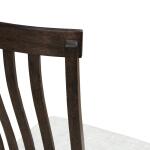 Grant Park Slat Back Side Chair (RTA) Chairs & Benches Brown 21