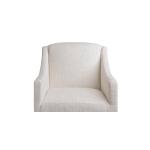 Banks Upholstered Dining Chair with Casters - Image 10