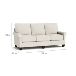 True Custom™ True Custom® Roll Arm Sofa - Image 4