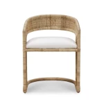 Hampton Rattan Dining Chair - Image 5