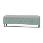 Lexington Bench W/ Rattan