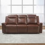 Blair Loveseat w/Console P2 & ZG – Cognac Loveseats Brown 16
