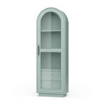 Vannes Single Door Display Cabinet