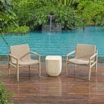 Sumba Outdoor Lounge Chair, Oatmeal Outdoor Chairs Cream 22