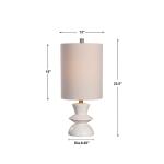 Stevens Buffet Lamp Lighting Cream 19