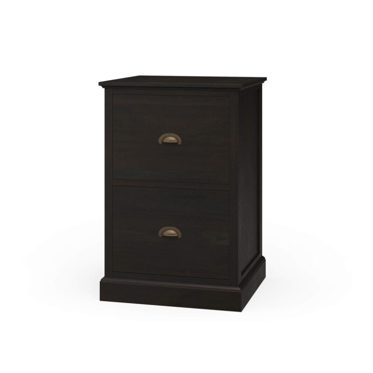 Emerson 2 Drawer Filing Cabinet Office Storage Black 2 Emerson 2 Drawer Filing Cabinet Office Storage Black 2