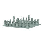 Gentlemen's Club Chess Set - Image 3