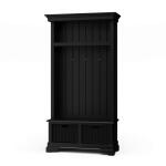 Homestead Hallstand W/ Rattan Baskets