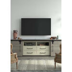 Sonoma Media Console Entertainment Stands Blue 19