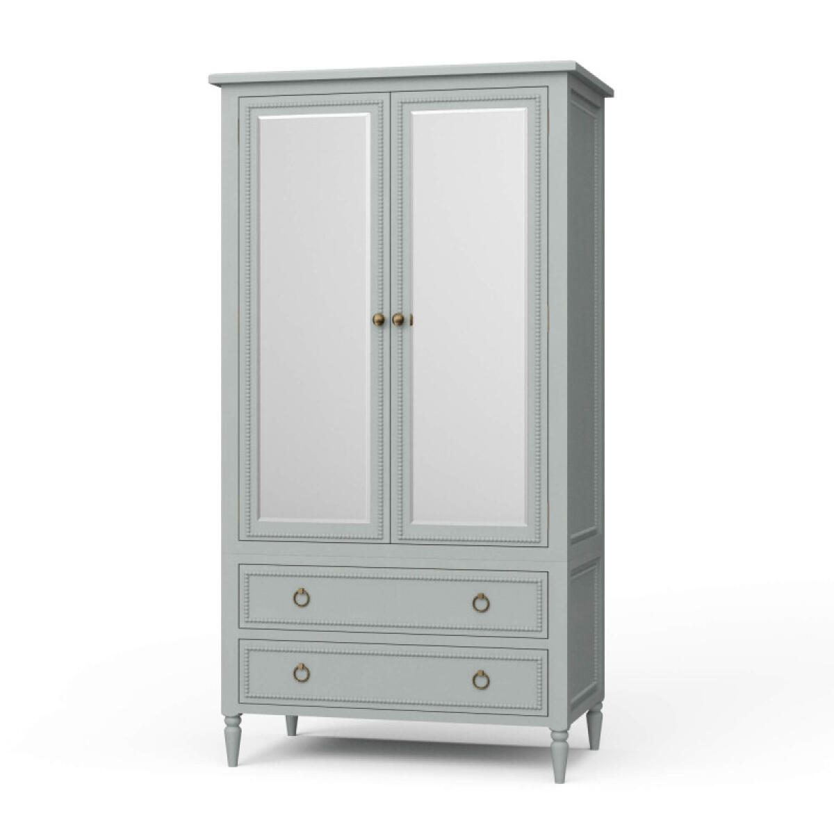 314cbb76e23b9df79cb76823bf562e6c Cholet Wardrobe W/ 2 Drawer - Image 1
