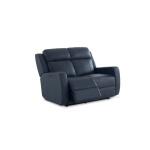 Norwood Leather Power Reclining Loveseat Recliners Bassett Furniture 9