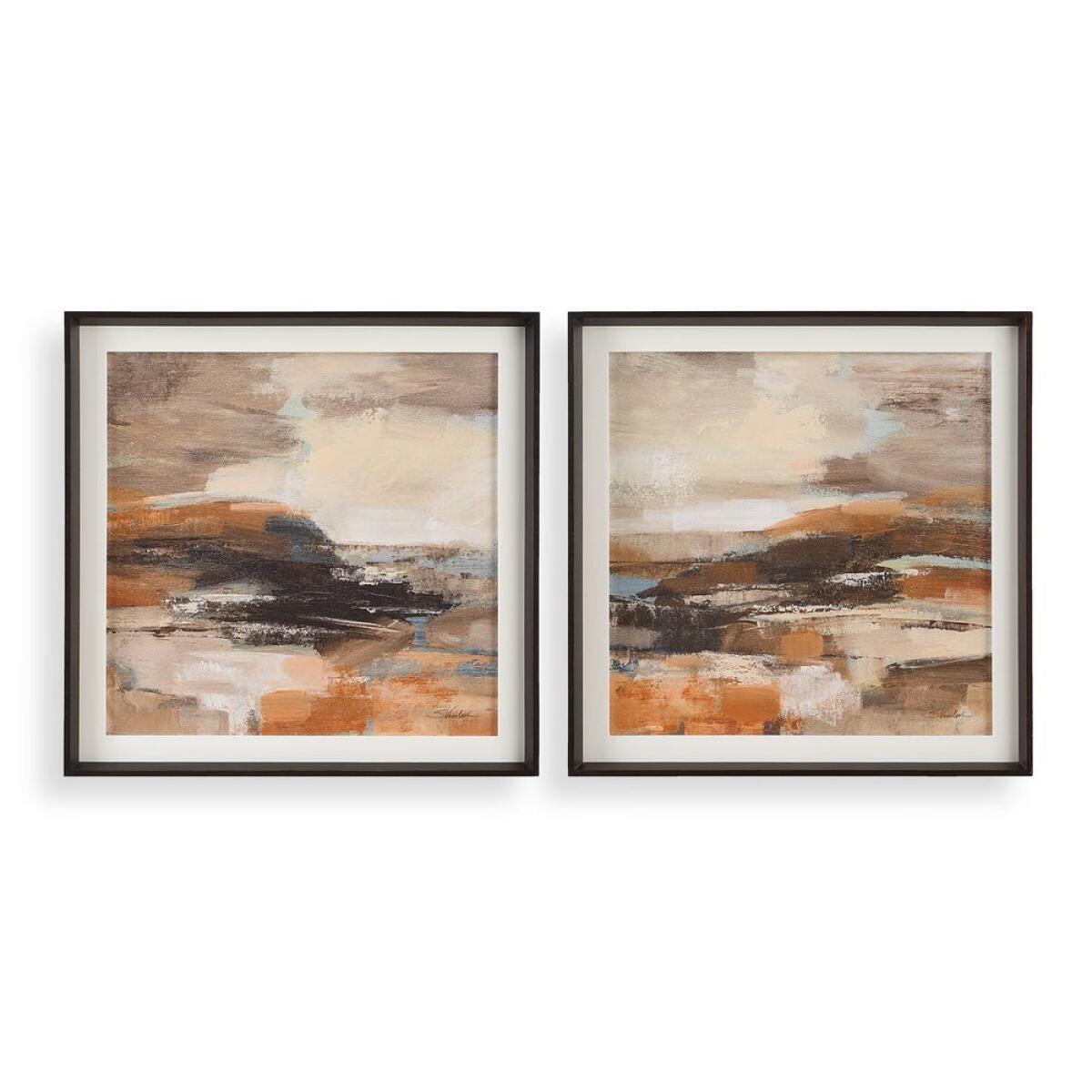 315d69e767ecc4663af849e76d5a237f Cinnamon Shore Framed Prints, S/2 - Image 1