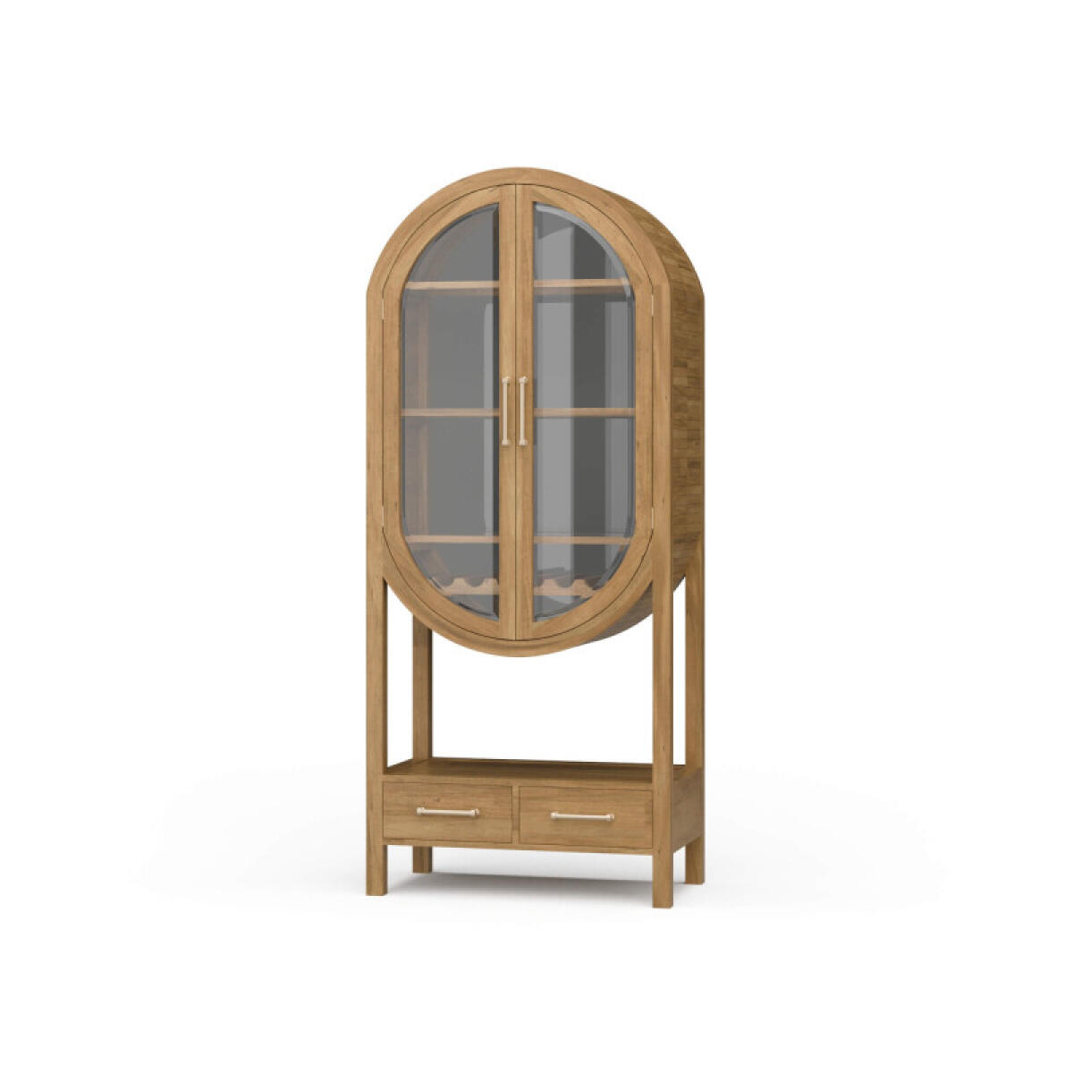 316e126928d5357d918ba57951568d63 Napa Wine Cabinet W/ Mirrored Back - Image 1