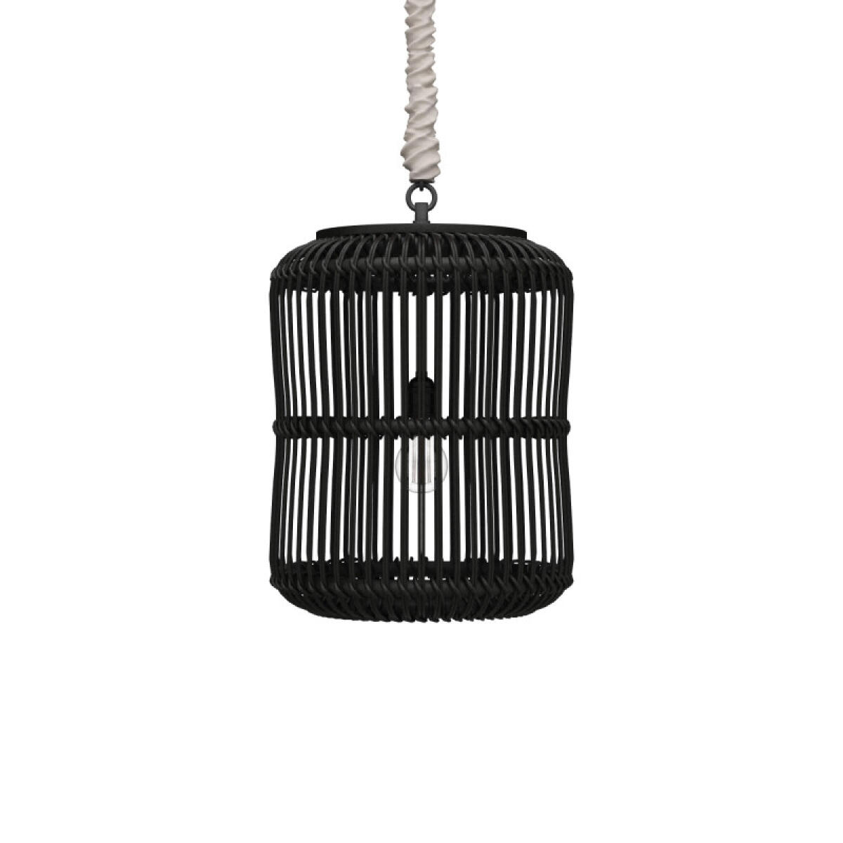 Oceana Rattan Pendant Medium Lighting Black 2 Oceana Rattan Pendant Medium Lighting Black 2