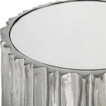 Echo Drink Table, Nickel - Image 6