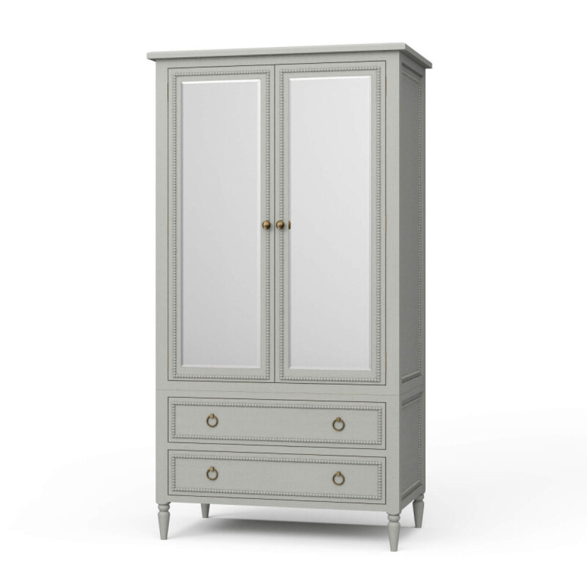 31e904a98085f1cad40784e6ed30d2a4 Cholet Wardrobe W/ 2 Drawer - Image 1