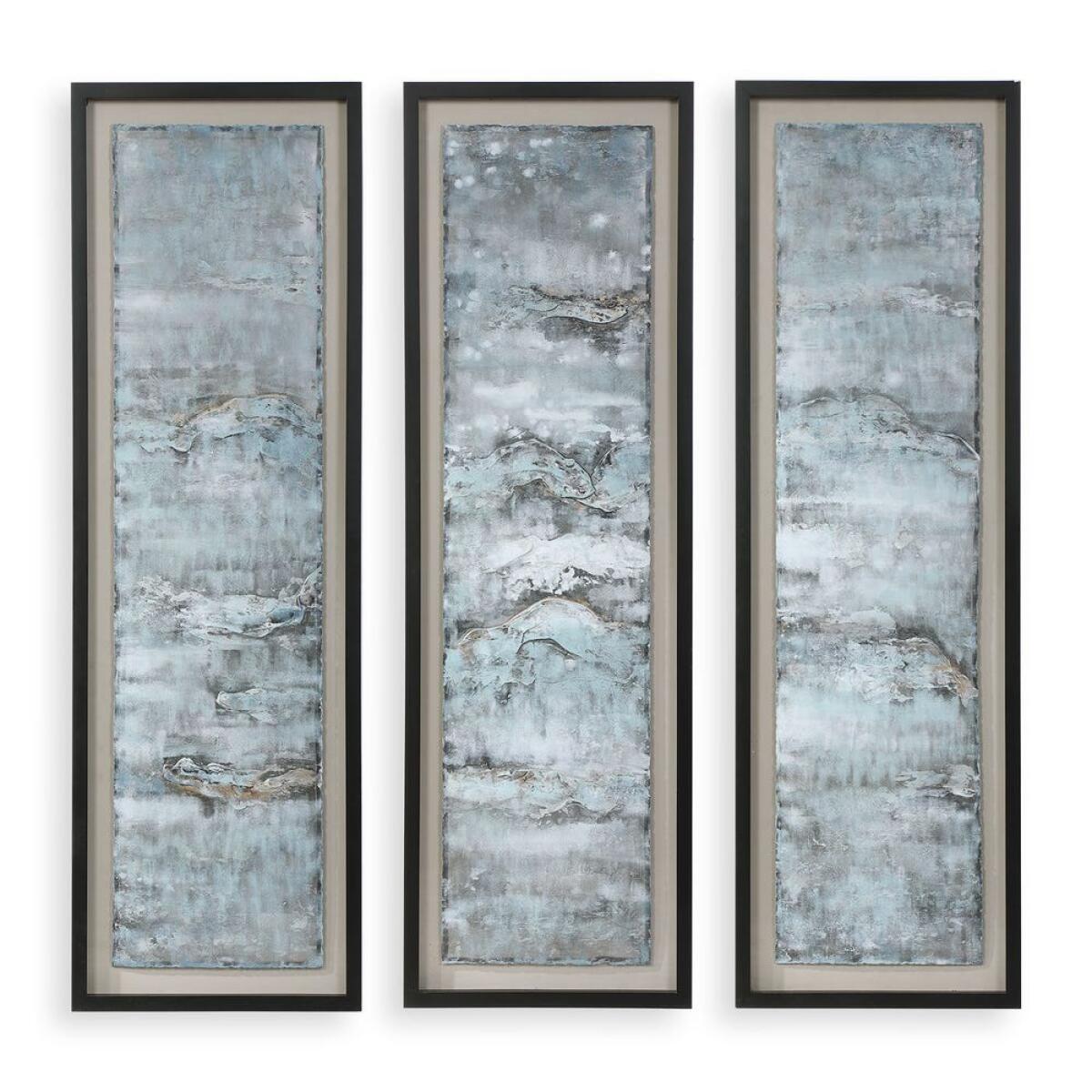 Ocean Swell Framed Prints, S/3, 3 Cartons Art Art 2 Ocean Swell Framed Prints, S/3, 3 Cartons Art Art 2
