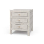 Kagu End Table W/ Rattan