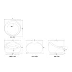 Luna Swivel Chair Chairs Arctic 22