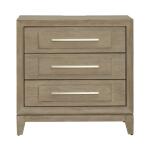 Brentwood 3 Drawer Nightstand w/ Charging Station - Image 4