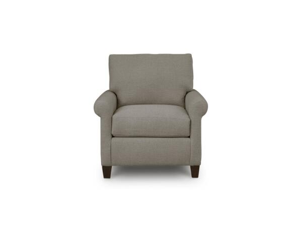 Spencer Roll Arm Chair Chairs Bassett Furniture