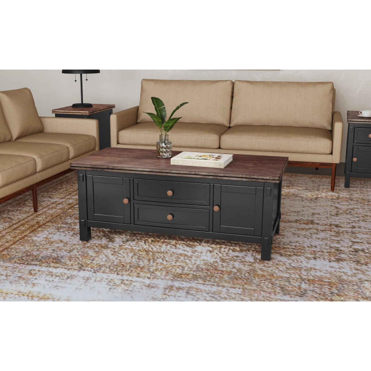 323d062a4b47178fc26193a7c89e2e65 Stormy Ridge Occasional Cocktail Table - STOBL7130 - Image 1