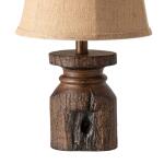 Barn Post Accent Lamp Lighting Brown 10