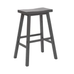 Creations 24 Inch Sawhorse Counter Stool- Gray - Image 3
