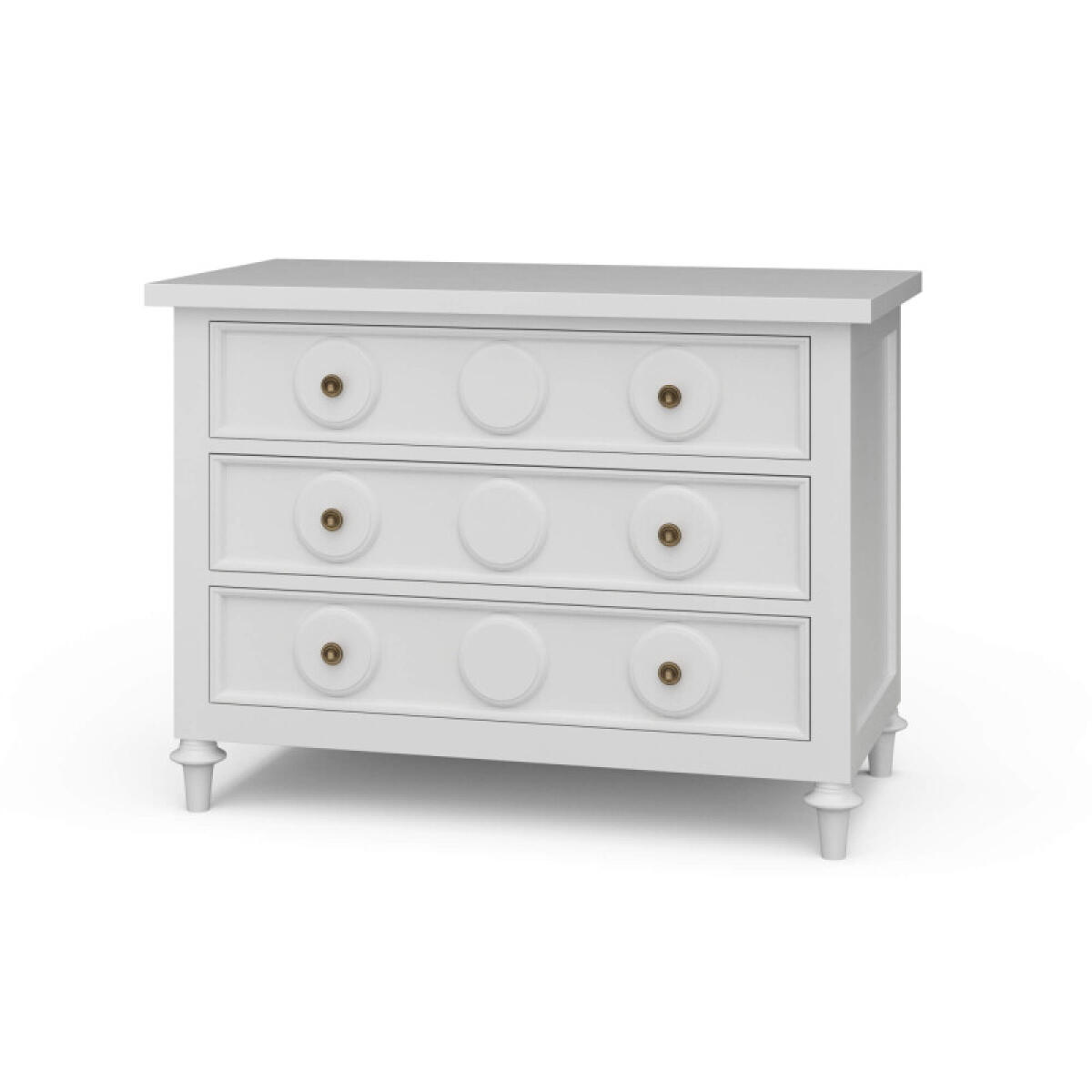 32b75de6eec75a9f796e24a484076138 Laguna 3 Drawer Bedside Table - Image 1