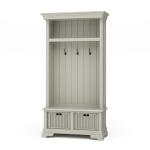 Homestead Hallstand W/ Rattan Baskets - Image 3