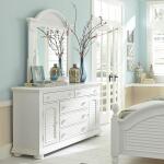 Summer House I Queen Panel Bed, Dresser & Mirror - Image 3